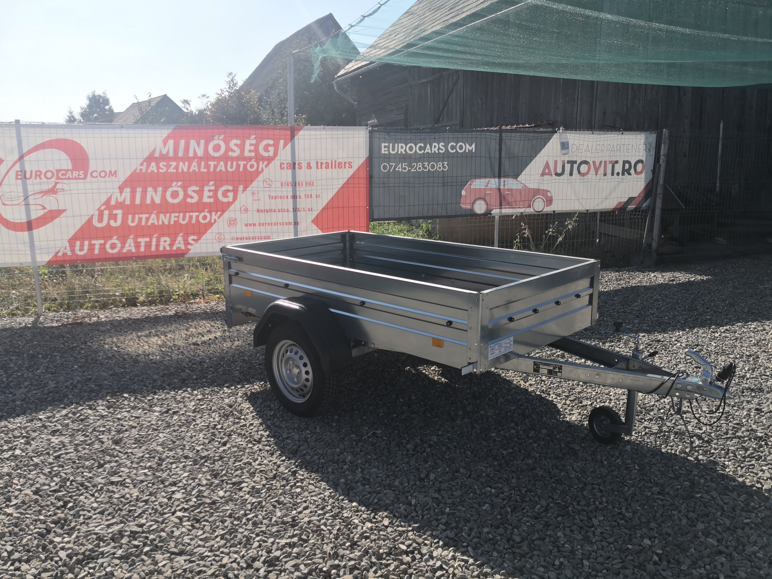 Remorcă cu oblon 205×110