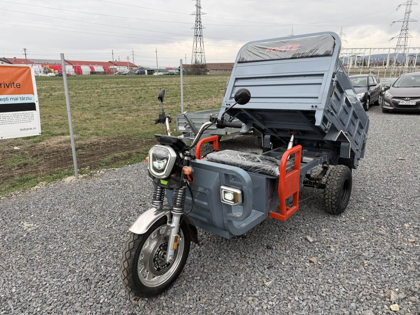 Triciclu electric Forte Cargo 1000 PLUS