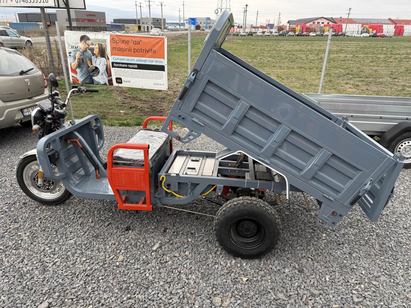 Triciclu electric Forte Cargo 1000 PLUS