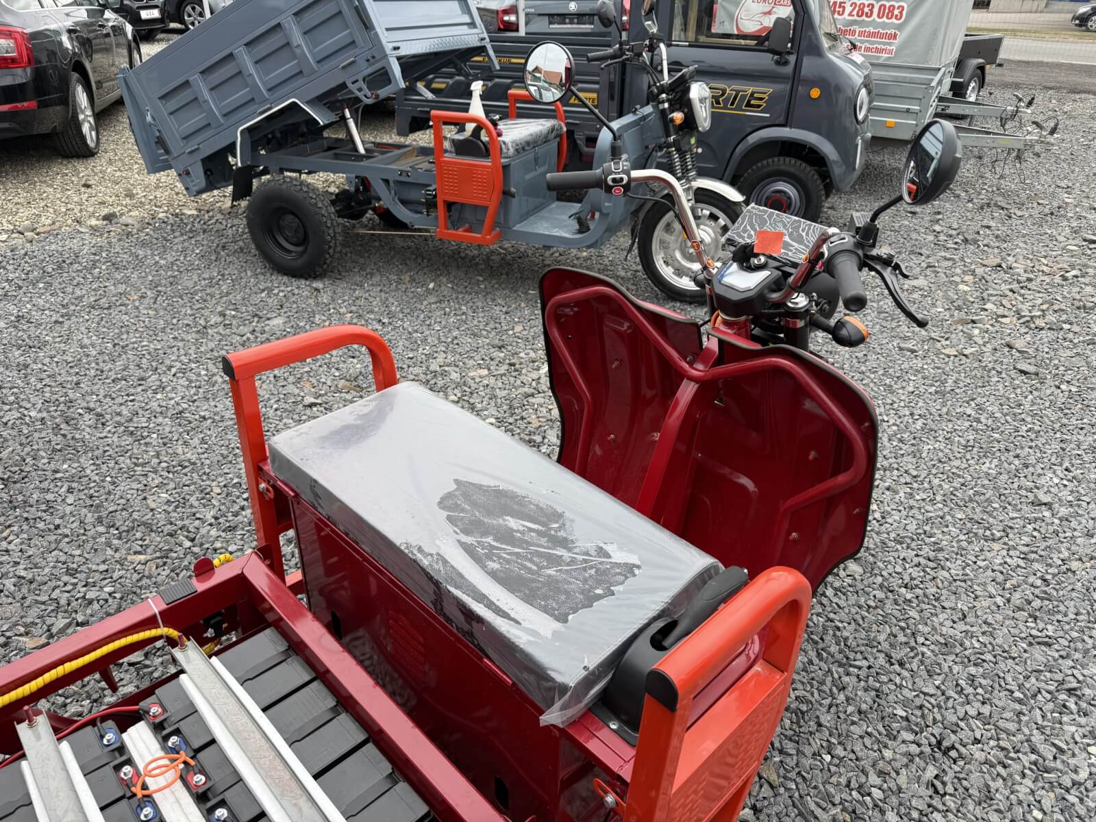 Triciclu electric FORTE CARGO 700