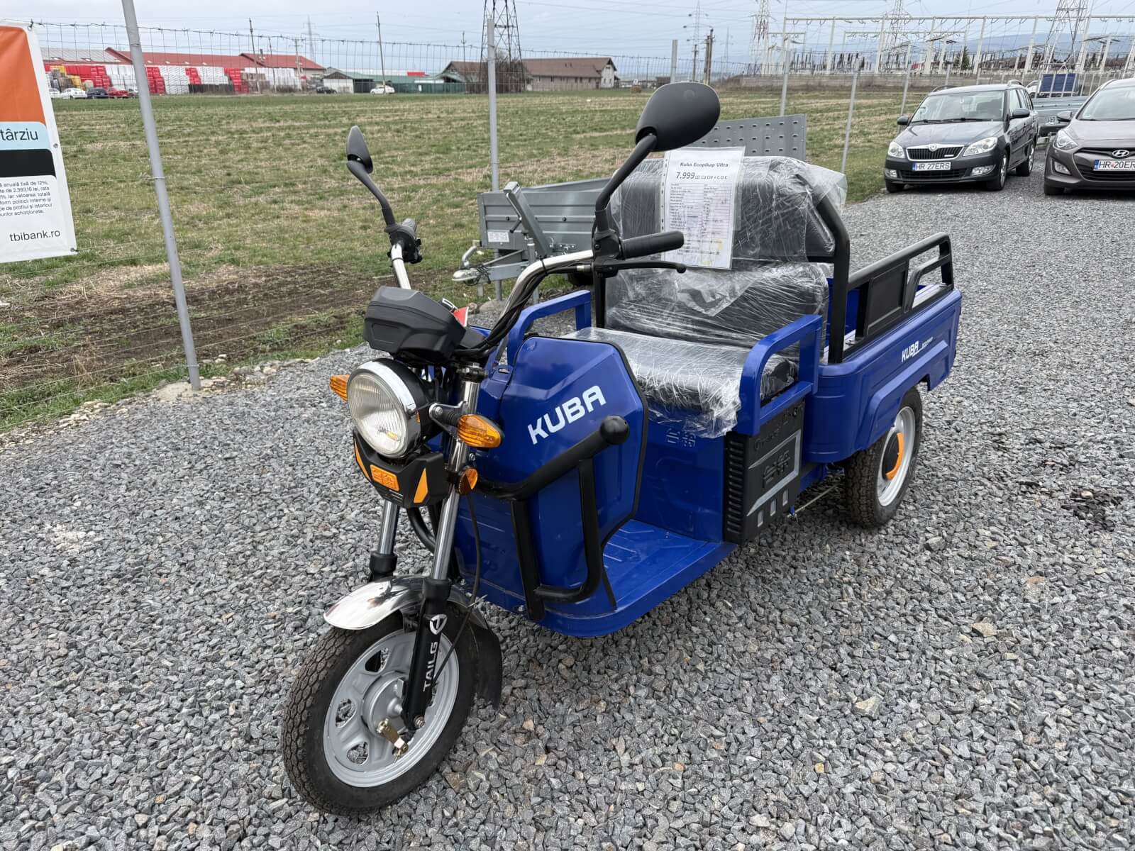 Tricicleta electrica Kuba Ekopikap ultra
