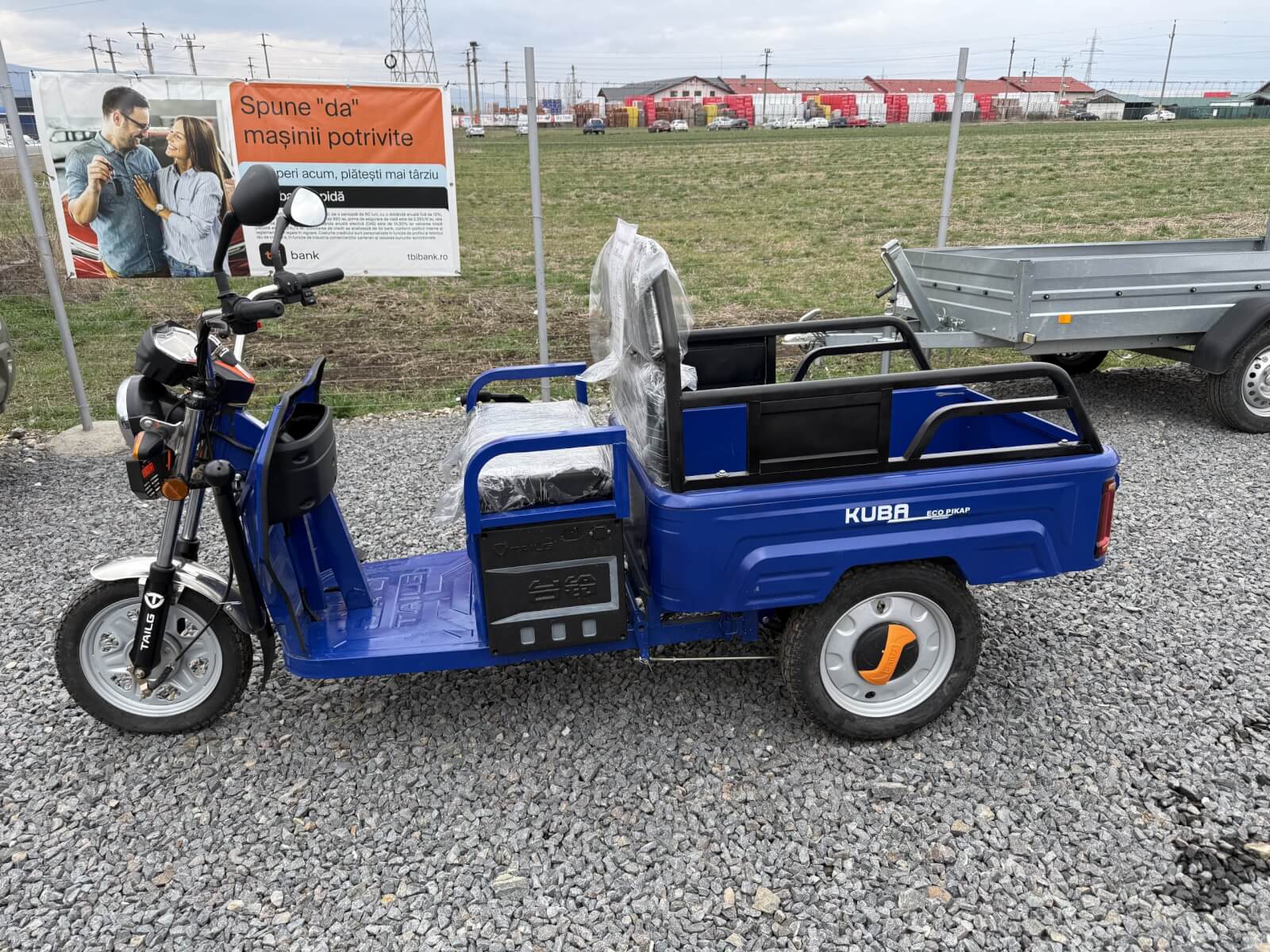 Tricicleta electrica Kuba Ekopikap ultra