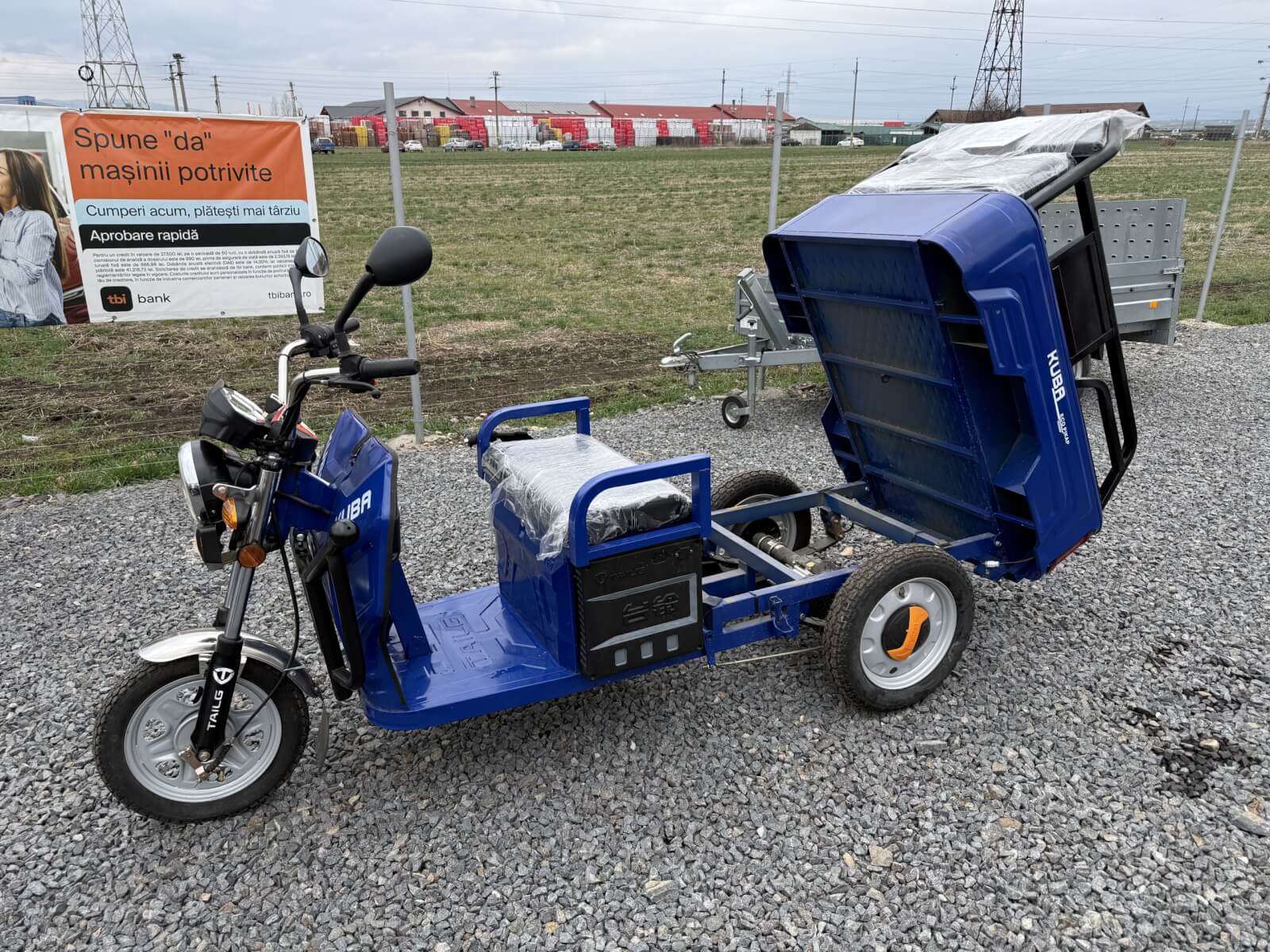 Tricicleta electrica Kuba Ekopikap ultra