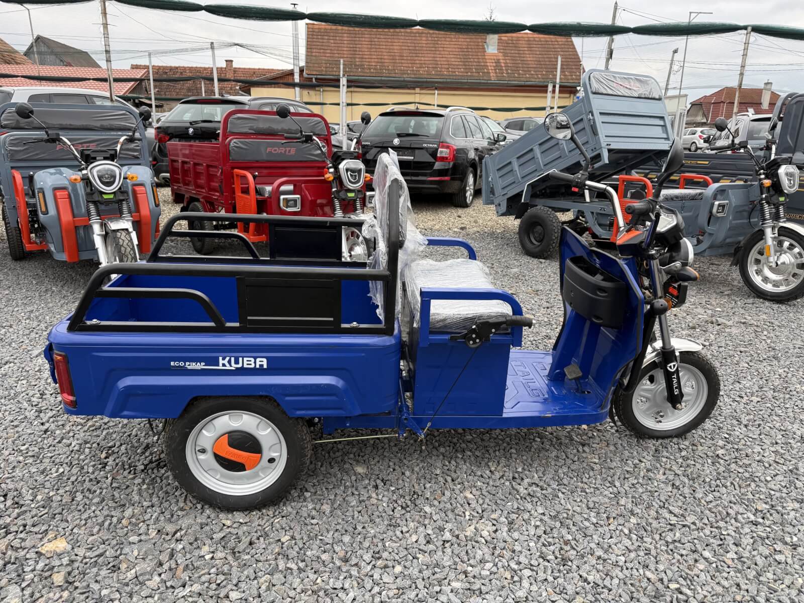Tricicleta electrica Kuba Ekopikap ultra