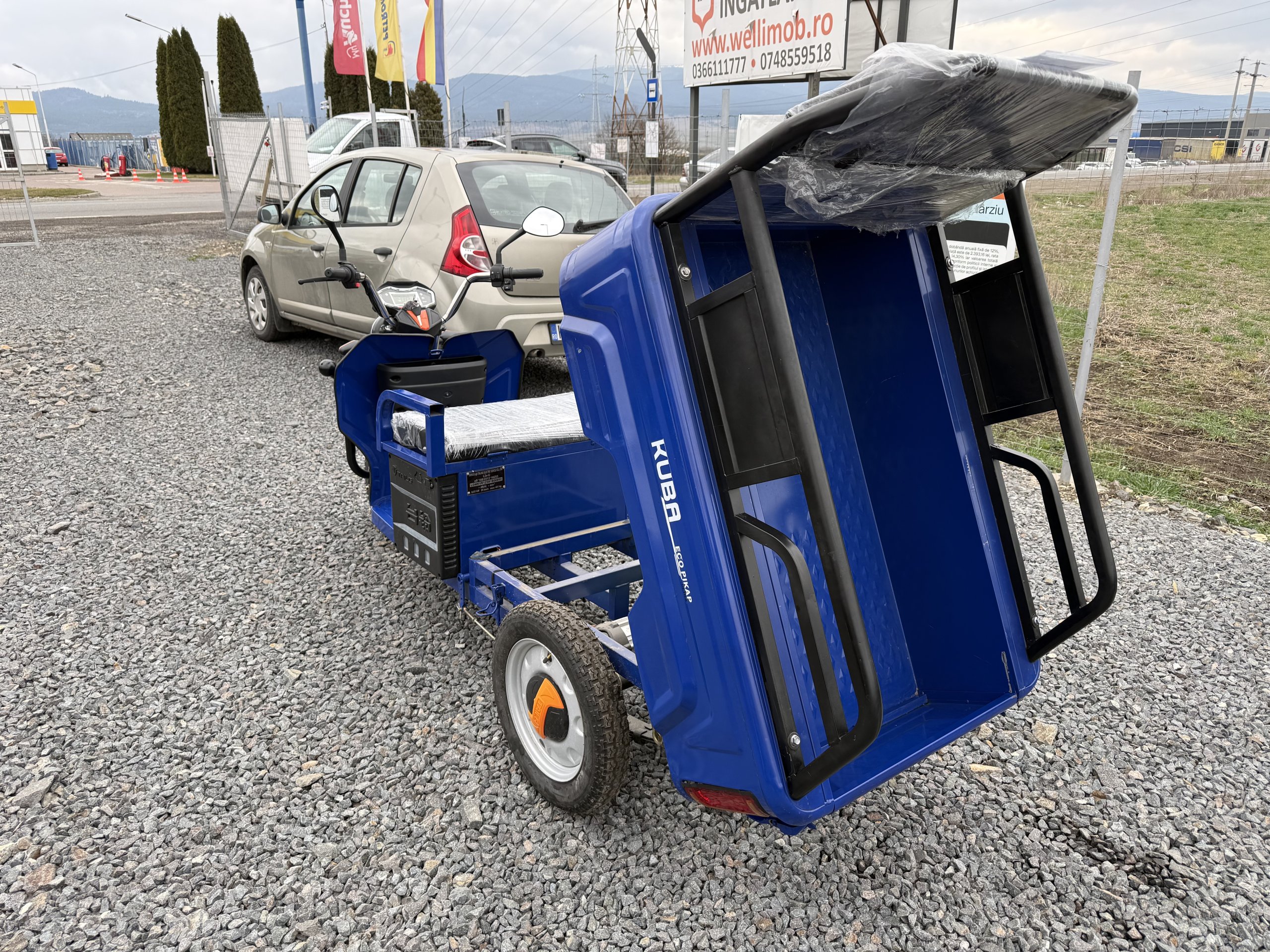 Tricicleta electrica Kuba Ekopikap ultra