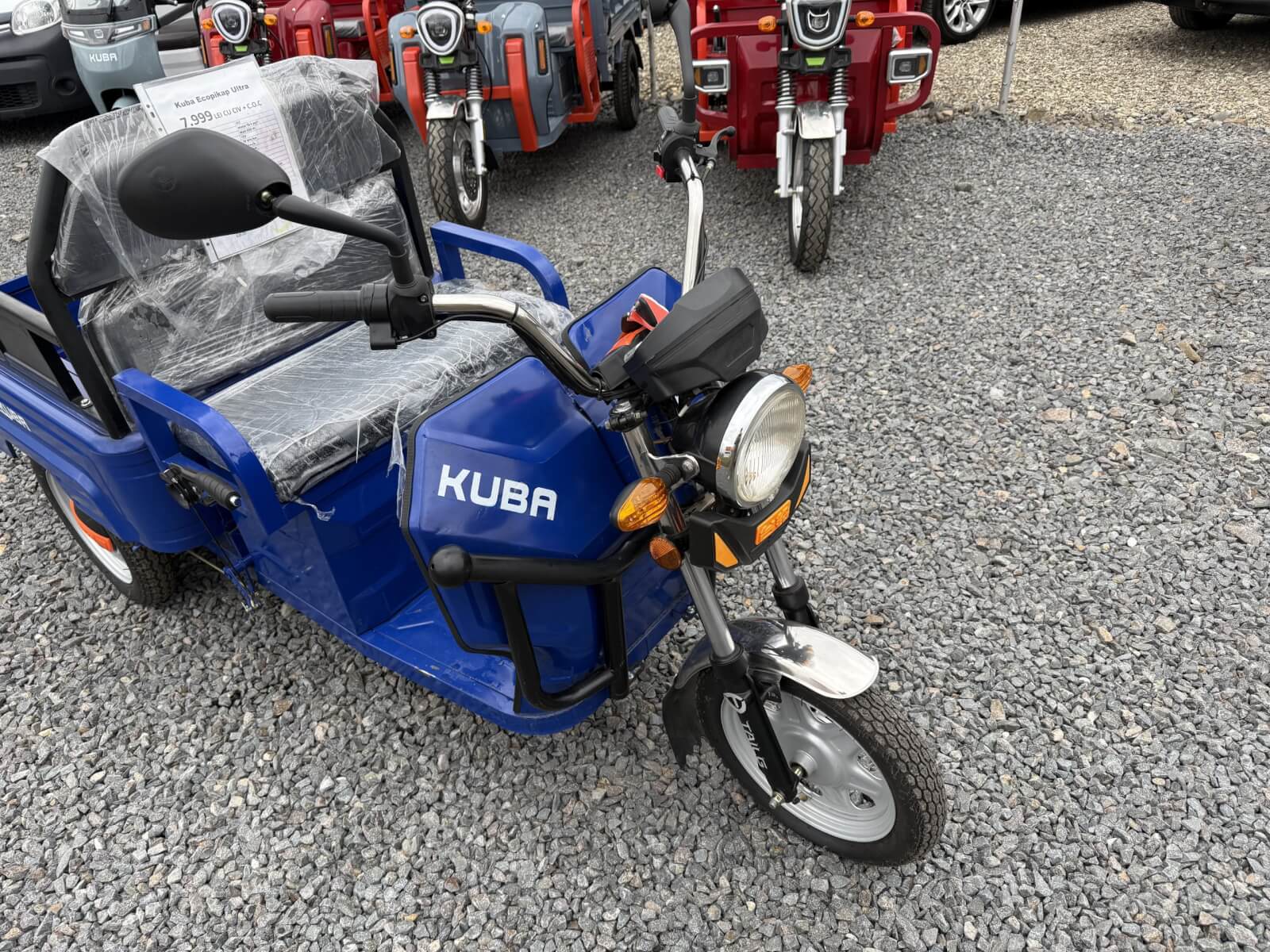 Tricicleta electrica Kuba Ekopikap ultra